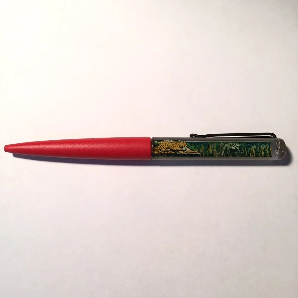 Fossil Rim Wildlife Center Texas Floaty Pen Cheetah Stalks Zebra Zoo Souvenir